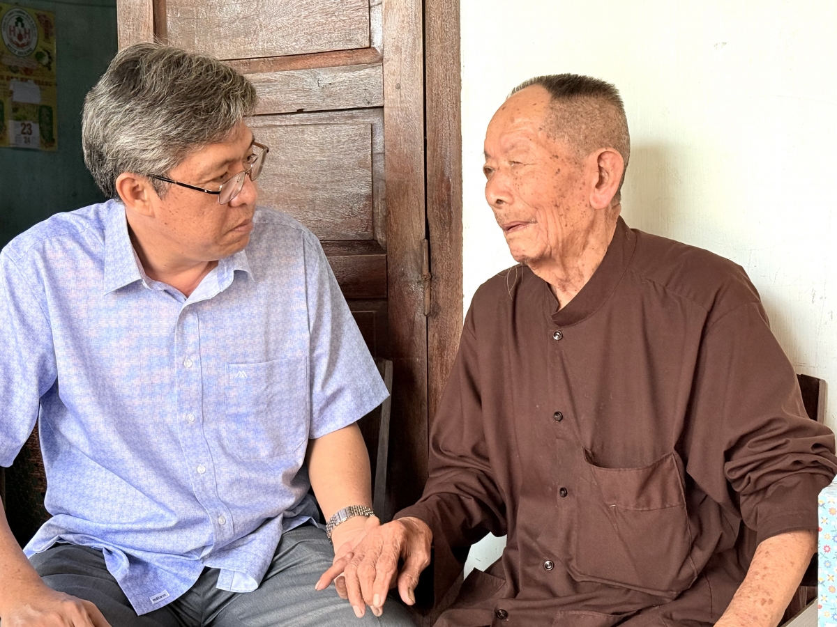 Tỉnh Bình Thuận: Trao Thiếp mừng thọ của Chủ tịch nước cho NCT tròn 100 tuổi