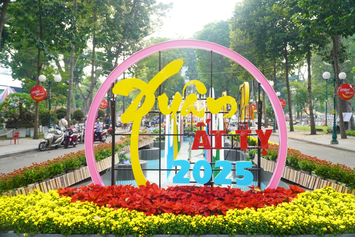 Đặc sắc Hội hoa Xuân TP Hồ Chí Minh 2025