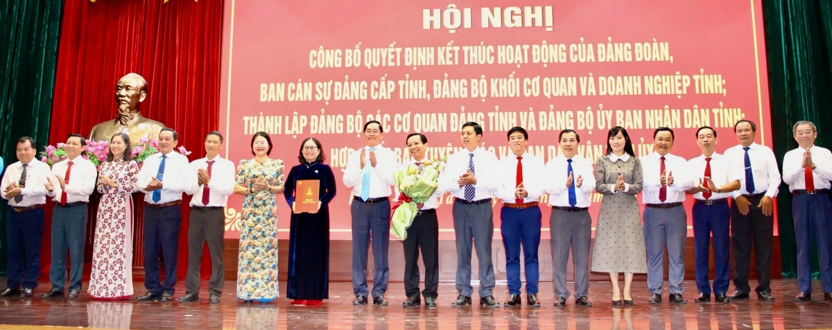 Bà Rịa - Vũng Tàu: Công bố quyết định sắp xếp tổ chức bộ máy Đảng và chính quyền cấp tỉnh