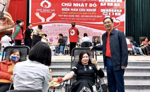 Ninh Bình đã tiếp nhận gần 2.000 đơn vị máu trong tháng 1/2025