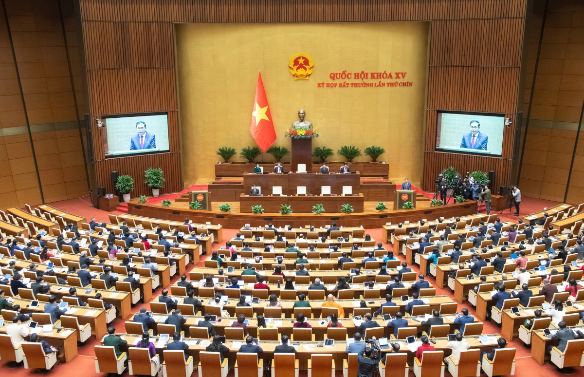 Kì họp bất thường lần thứ 9, Quốc hội Khoá XV