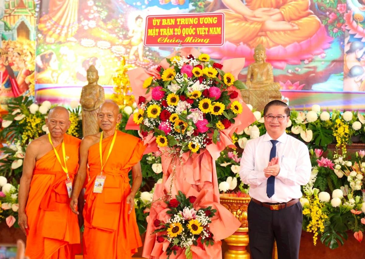 Khánh thành Chánh điện Học viện Phật giáo Nam tông Khmer tại Cần Thơ