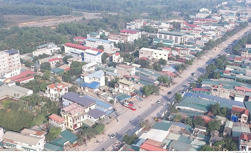 Khu vực dân cư thuộc đất Nông trường 1A cũ mà người dân làm nhà và sinh sống hơn 40 năm nay.