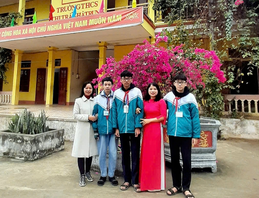 Học sinh trường huyện giật giải Quốc gia