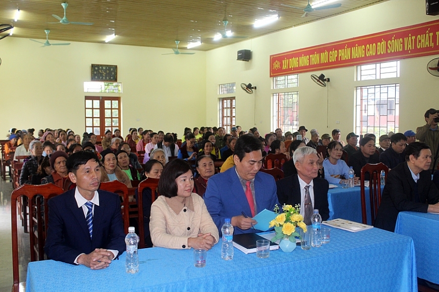 Chi hội NCT thôn Giang Hồng 1 đạt chuẩn Chi hội NCT hạnh phúc