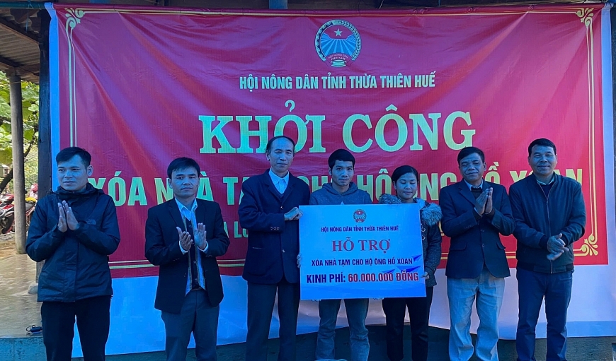 Huyện A Lưới, TP Huế đa dạng nguồn lực xóa nhà tạm, nhà dột nát