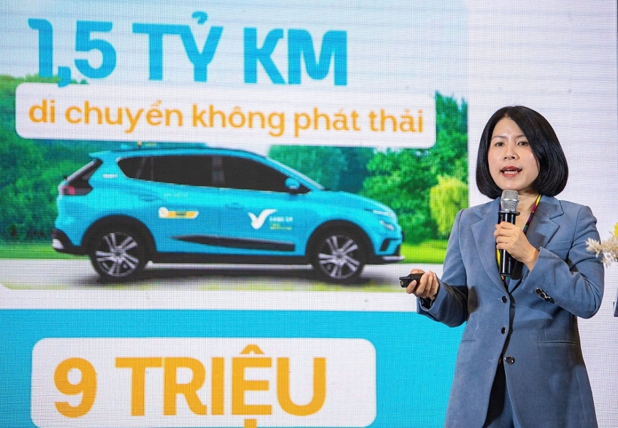 Bà Phan Thị Hồng Dung - Phó tổng giám đốc Công ty Cổ phần Di chuyển Xanh và Thông minh GSM chia sẻ về những nỗ lực để khuyến khích và kêu gọi cộng đồng gia tăng sử dụng các phương tiện di chuyển xanh.Bà Phan Thị Hồng Dung - Phó tổng giám đốc Công ty Cổ phần Di chuyển Xanh và Thông minh GSM chia sẻ về những nỗ lực để khuyến khích và kêu gọi cộng đồng gia tăng sử dụng các phương tiện di chuyển xanh.