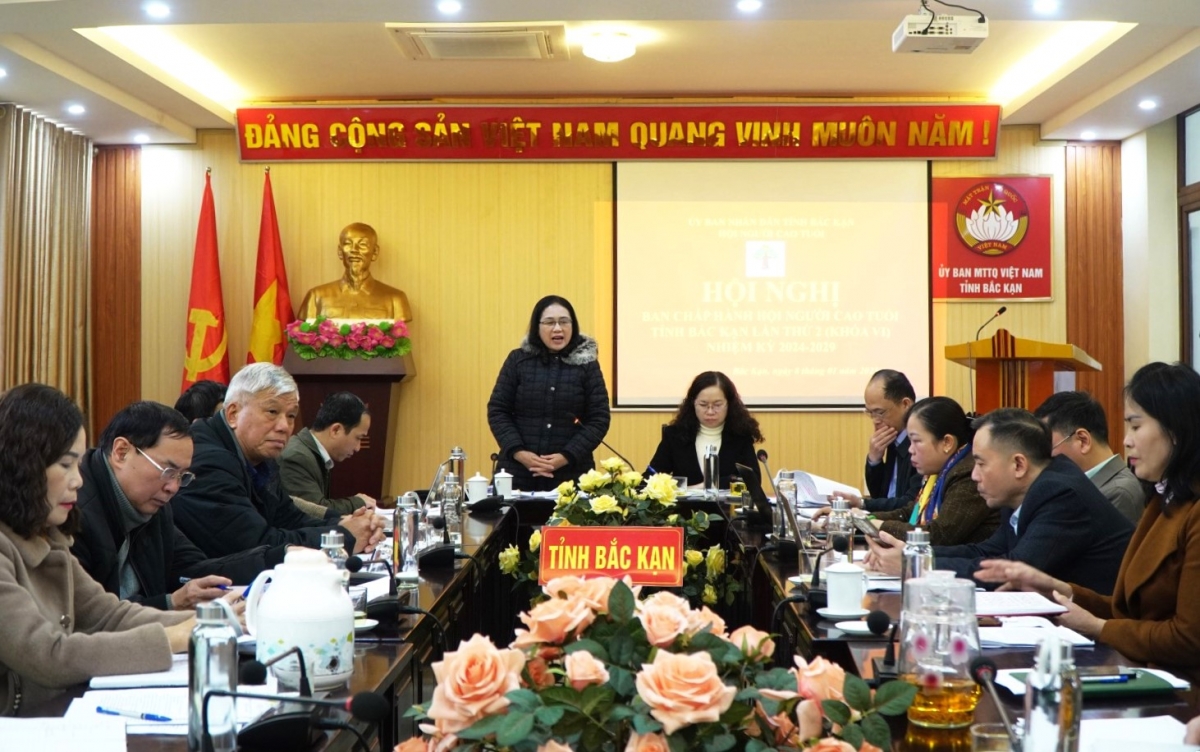 Hội NCT tỉnh Bắc Kạn triển khai nhiệm vụ năm 2025