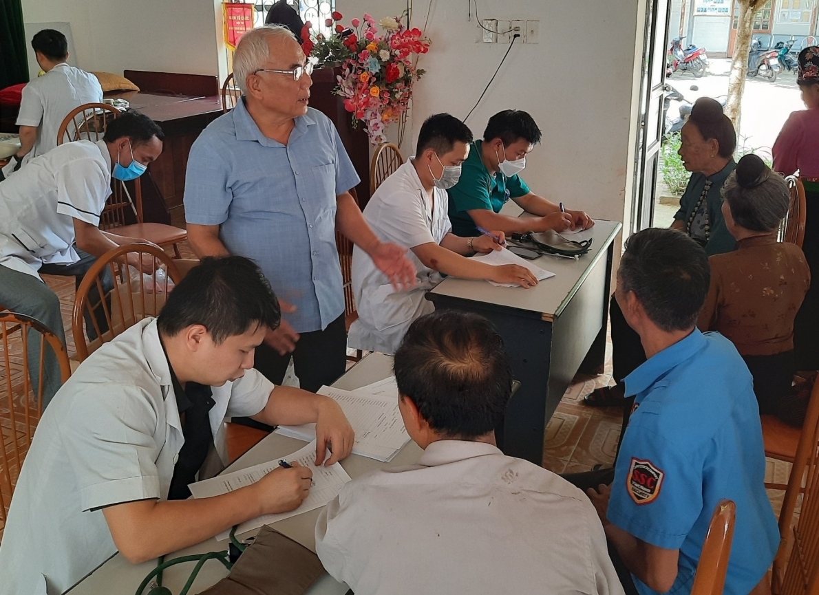 Khám sức khỏe cho NCT huyện Thuận Châu, tỉnh Sơn La