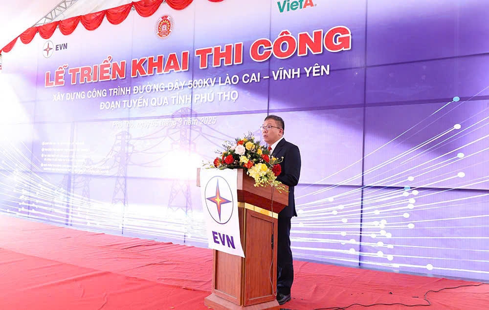 Triển khai thi công xây dựng công trình đường dây 500KV Lào Cai – Vĩnh Yên đoạn qua tỉnh Phú Thọ