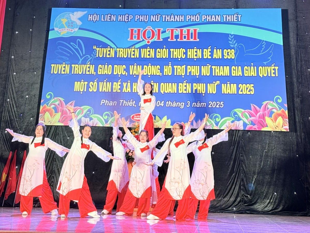 TP Phan Thiết, tỉnh Bình Thuận: Kỷ niệm 8/3 và Hội thi tuyên truyền viên giỏi Đề án 938
