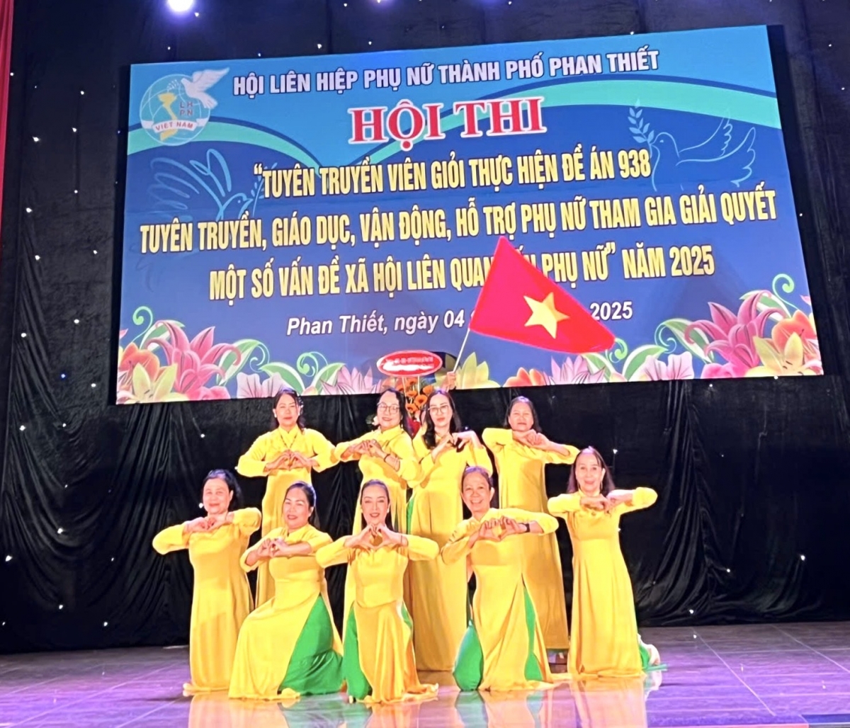 TP Phan Thiết, tỉnh Bình Thuận: Kỷ niệm 8/3 và Hội thi tuyên truyền viên giỏi Đề án 938