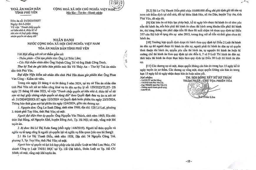 Căn cứ để người cao tuổi đề nghị hủy bản án sơ thẩm