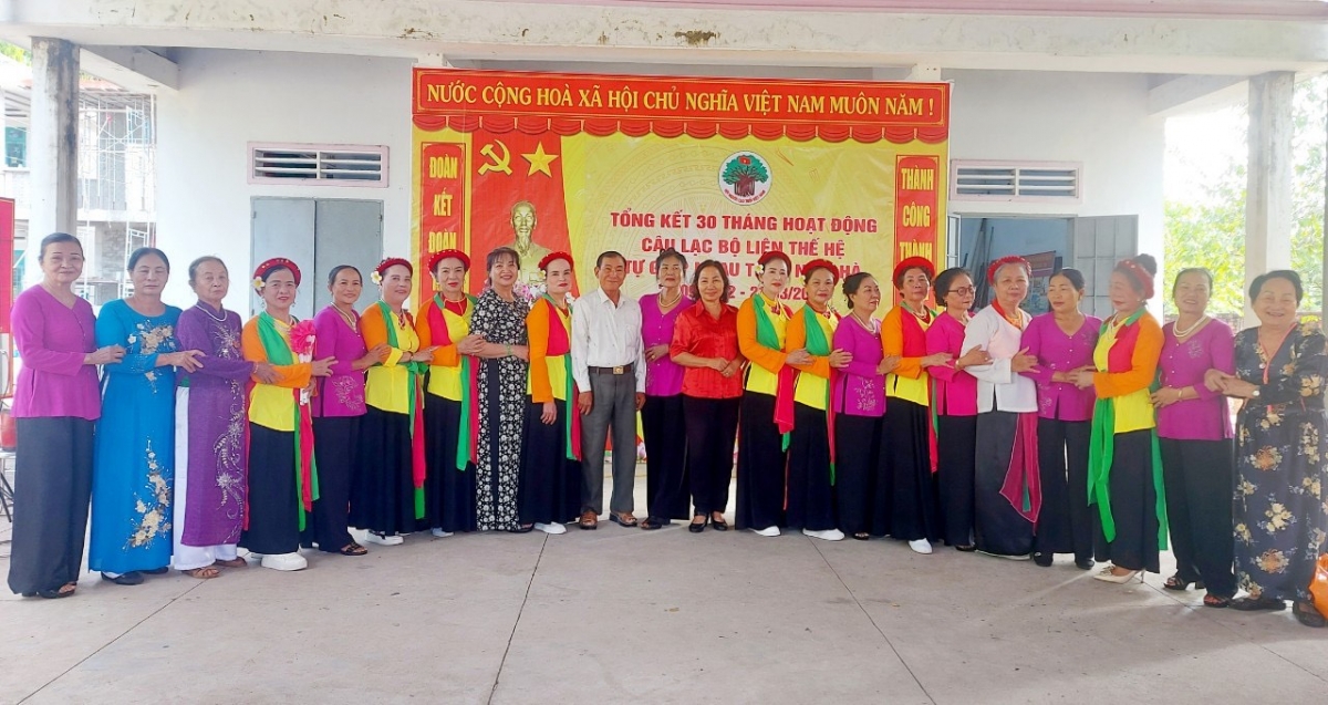 CLB Liên thế hệ tự giúp nhau thôn Nam Hà hoạt động hiệu quả, thiết thực