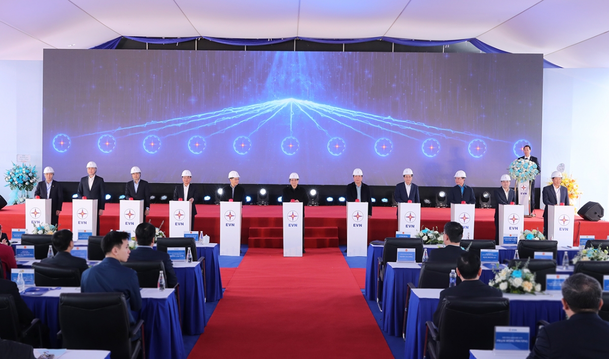 Thủ tướng dự lễ khởi công và phát động phong trào thi đua xây dựng Dự án đường dây 500KV Lào Cai – Vĩnh Yên