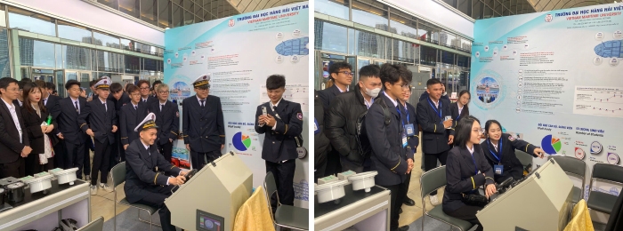 Trường Đại học Hàng hải Việt Nam tham dự Triển lãm Vietship 2025