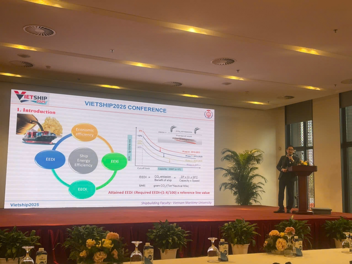 Trường Đại học Hàng hải Việt Nam tham dự Triển lãm Vietship 2025
