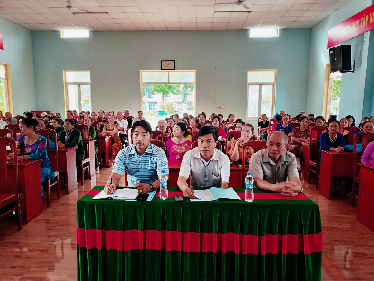 Đạt nhiều kết quả tích cực trong phong trào “Tuổi cao - Gương sáng”