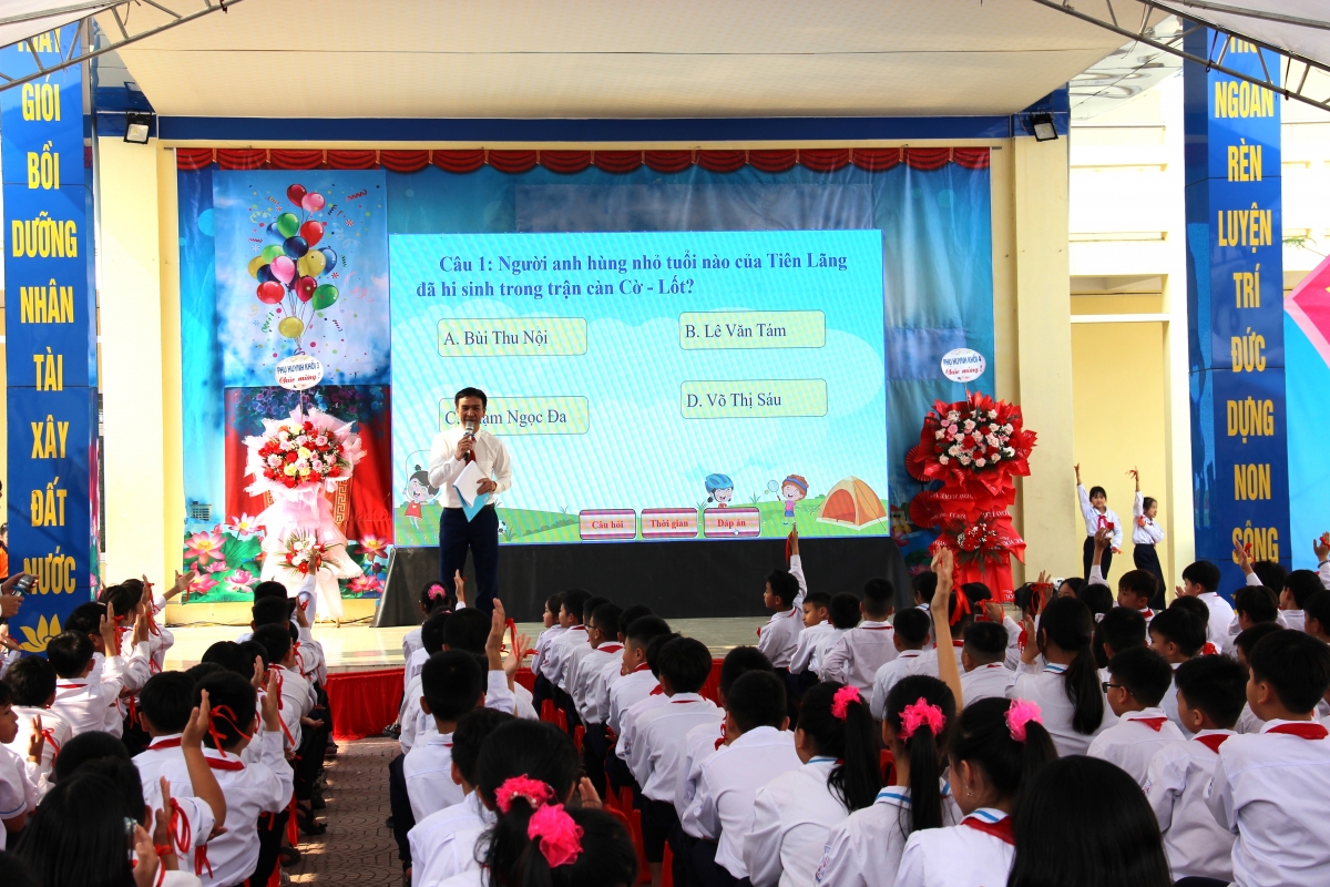 Khơi dậy tình yêu quê hương qua Chuyên đề “Tự hào Tiên Lãng quê em”