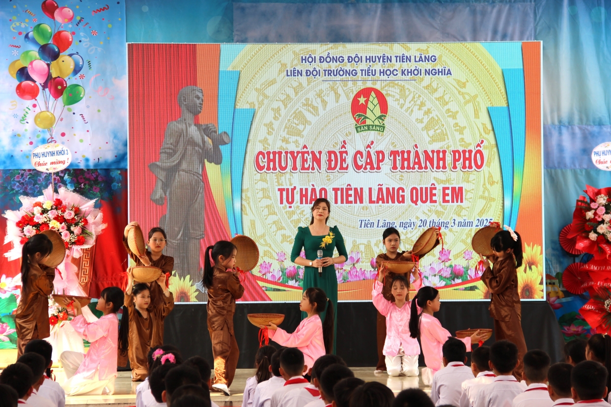 Khơi dậy tình yêu quê hương qua Chuyên đề “Tự hào Tiên Lãng quê em”