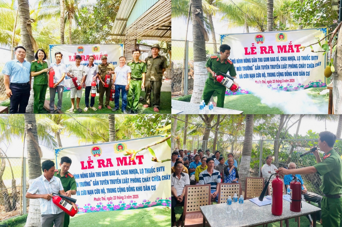 Bình Thuận: Tuyên truyền phòng cháy chữa cháy cho các hộ dân xung quanh khu vực núi Tàu