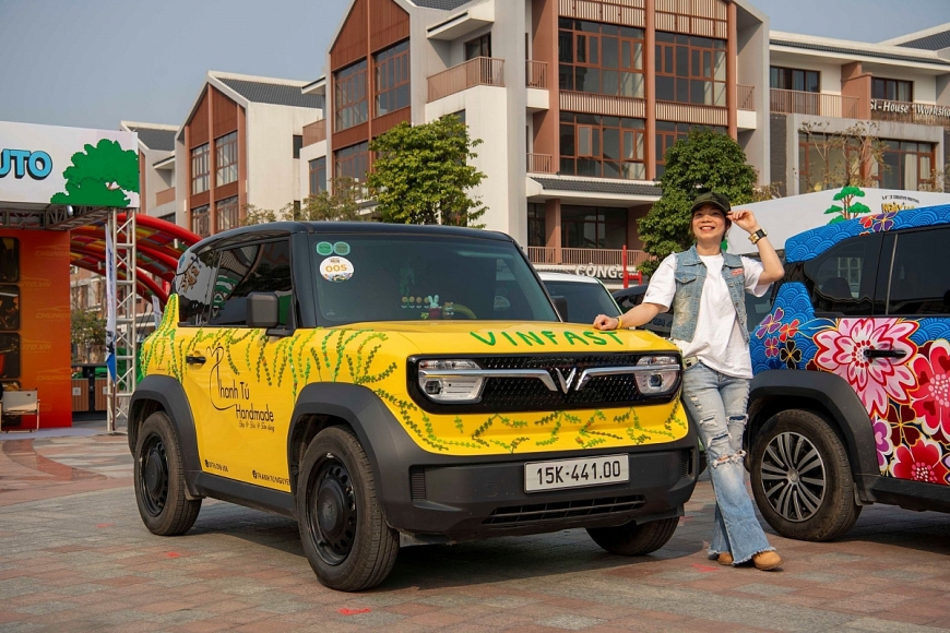 Chủ xe dự thi cá nhân hóa: “Chỉ có VF 3 mới cho tôi cảm hứng sáng tạo”