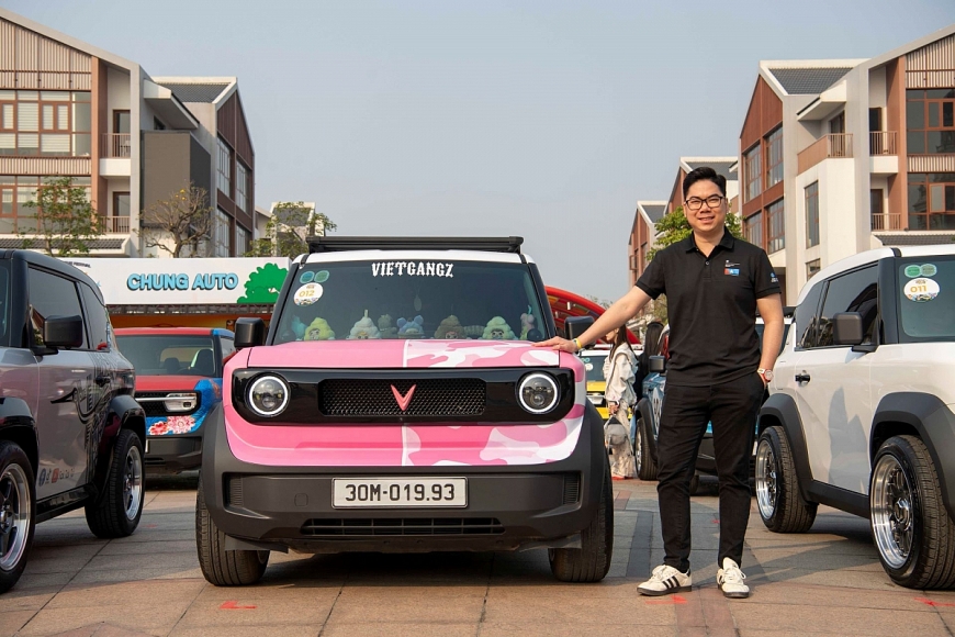 Chủ xe dự thi cá nhân hóa: “Chỉ có VF 3 mới cho tôi cảm hứng sáng tạo”