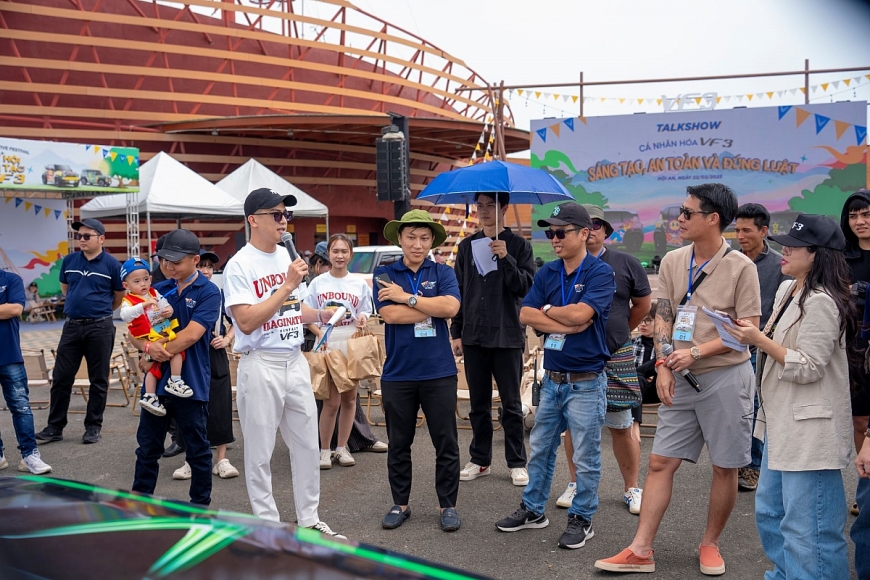 Tại sự kiện đã diễn ra nhiều hoạt động hấp dẫn thu hút khách tham quan như talkshow về cá nhân hóa xe