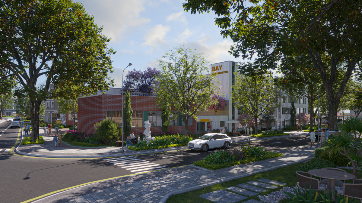 Mầm non nội khu rộng 3000m2 