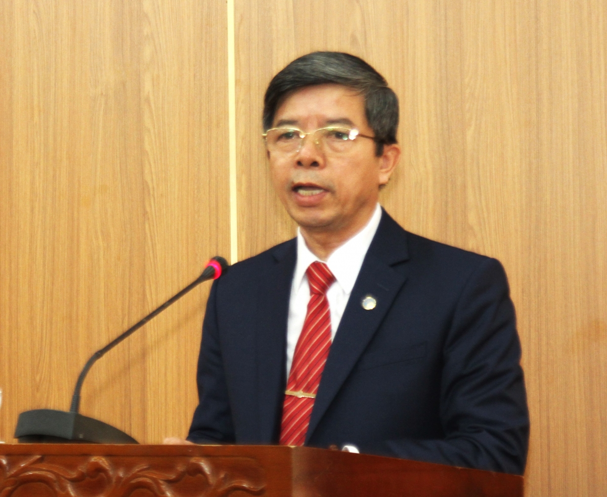 Ông Đinh Việt Thắng phát biểu