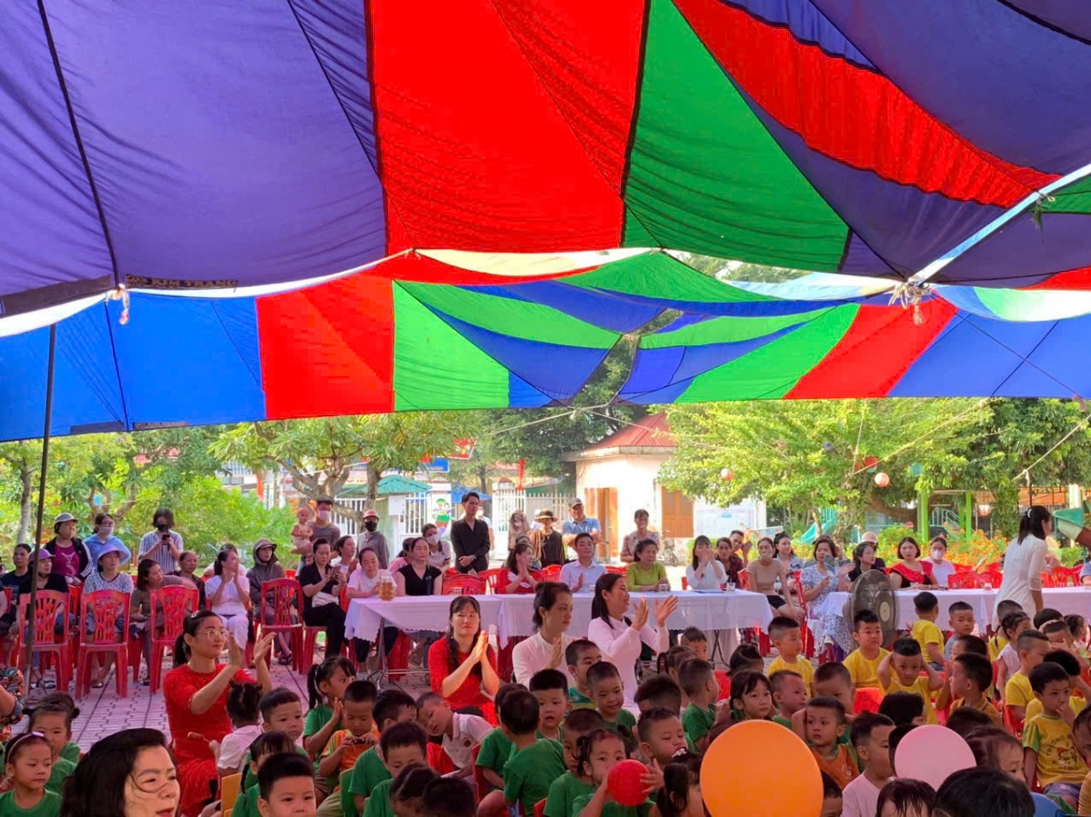 Trường Mầm non Đại Đồng: Nỗ lực vượt khó, không ngừng nâng cao chất lượng dạy và học