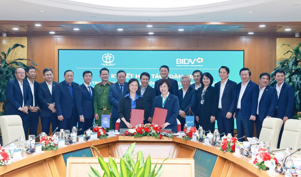 Ngân hàng BIDV chung tay đưa dịch vụ công đến gần người dân