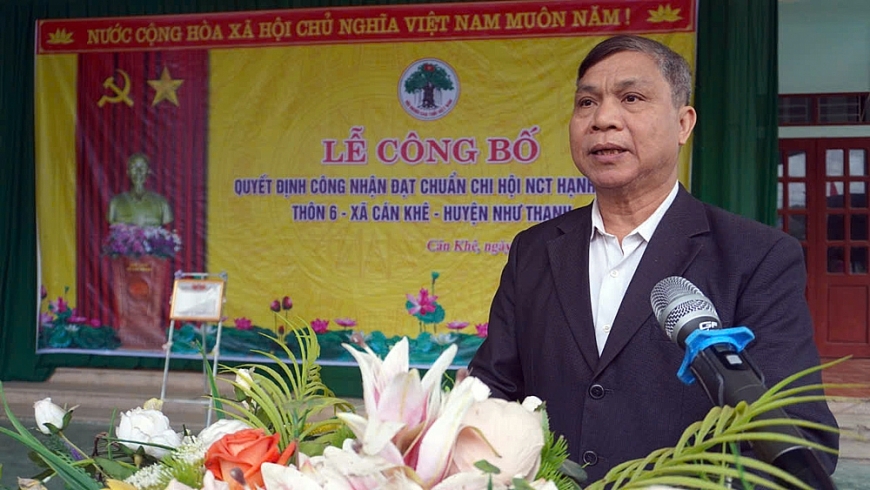 Chi hội thôn 6 đạt chuẩn 'Chi hội NCT hạnh phúc'