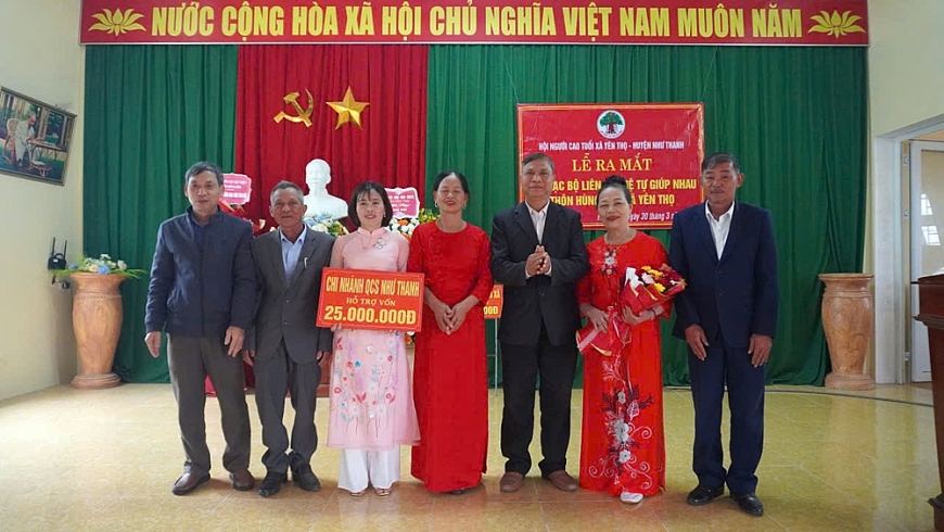 Ra mắt CLB Liên thế hệ tự giúp nhau thôn Hùng Sơn