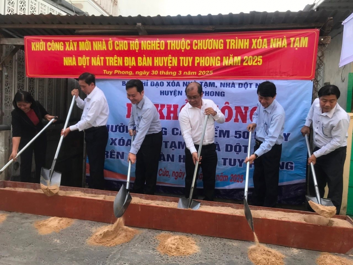 Tỉnh Bình Thuận: Nỗ lực trong phong trào xóa nhà tạm, nhà dột nát