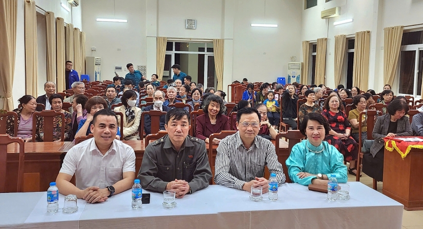 Ấn tượng chương trình giao lưu nghệ thuật truyền thống của NCT phường Nghĩa Tân