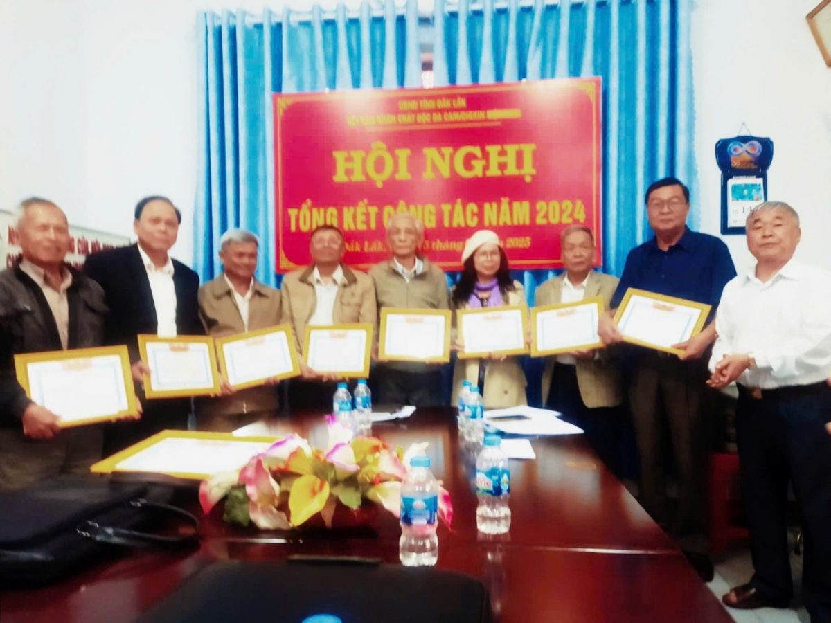 Tận tâm chăm lo cho các nạn nhân chất độc da cam