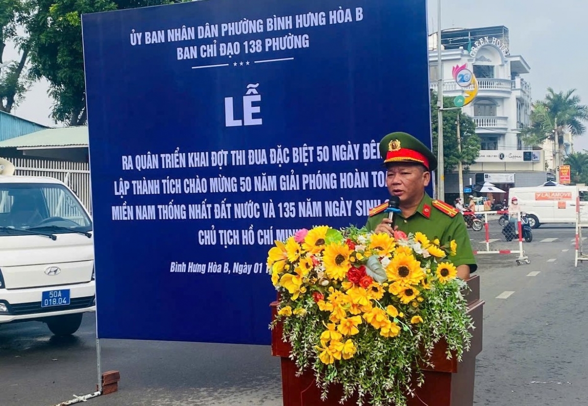 Ra quân thi đua 50 ngày đêm lập thành tích chào mừng kỉ niệm các ngày lễ lớn