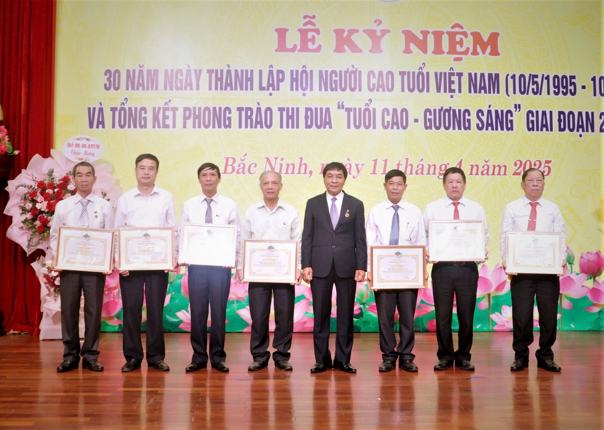 Niềm tự hào của cán bộ, hội viên người cao tuổi tỉnh Bắc Ninh