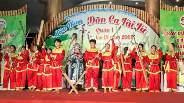 Liên hoan Đờn ca tài tử Quận 1 lần IX năm 2025