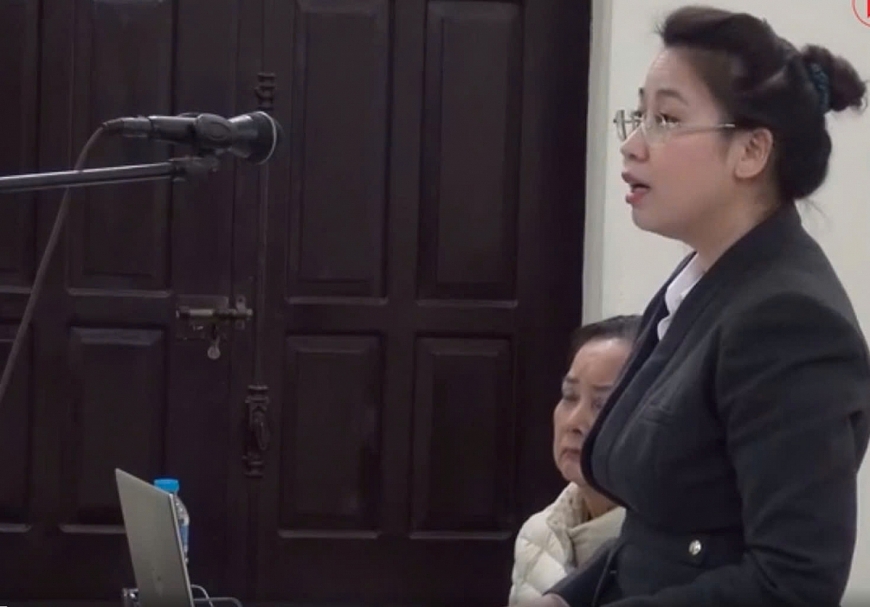 Luật sư Nguyễn Thị Lan.