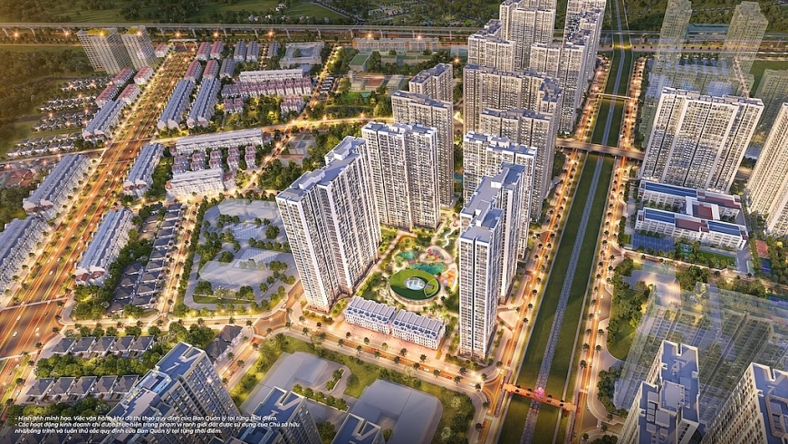 Green Boutique sở hữu lợi thế nằm giữa 2 khu đô thị đẳng cấp của Vinhomes tại phía Tây Hà Nội