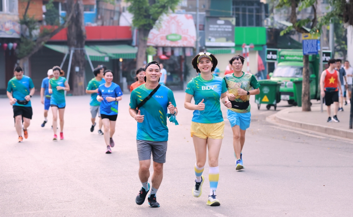 BIDV RUN - Vì cuộc sống Xanh, kiến tạo giá trị vững bền