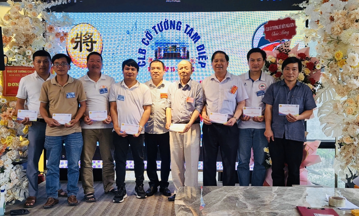 Giao lưu cờ tướng các câu lạc bộ: Tam Điệp - Bỉm Sơn - Nga Sơn