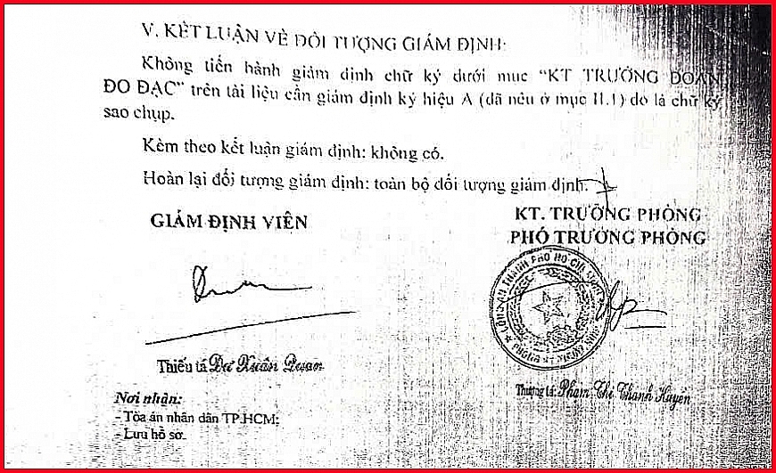 Nguyên đơn là người cao tuổi có đơn tố cáo gửi cơ quan chức năng