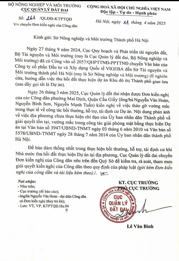 Công văn “ưu ái” doanh nghiệp, người dân tiếp tục “kêu cứu”