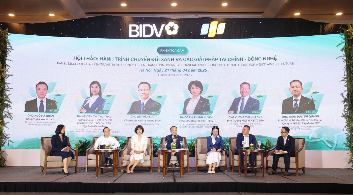 Những giải pháp tài chính - công nghệ  góp phần thúc đẩy hành trình chuyển đổi xanh
