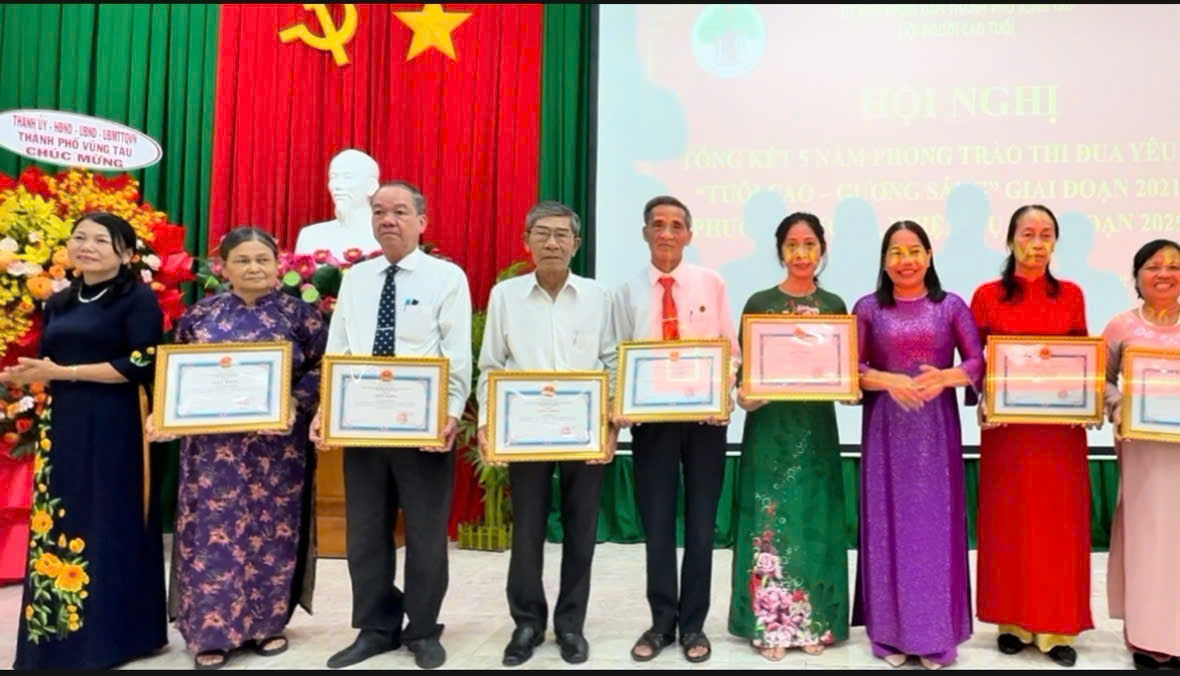 Tổng kết phong trào “Tuổi cao – Gương sáng” giai đoạn 2021–2025