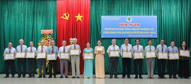Hội NCT tỉnh Bến Tre: Tổng kết phong trào thi đua “Tuổi cao - Gương sáng" giai đoạn 2021-2025