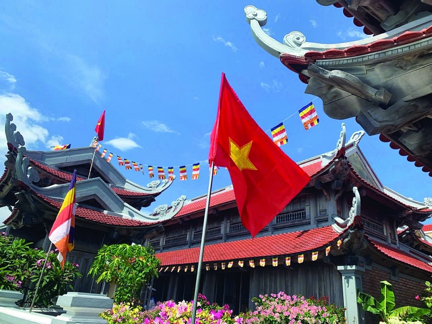 Nét thanh tĩnh của chùa Đá Tây A.